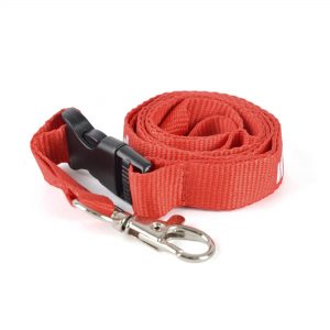 Deluxe Polyester Lanyard with plastic buckle - 900 mm