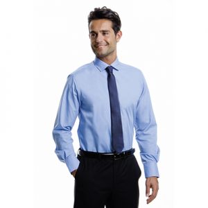 LONG SLEEVE TAILORED FIT BUSINESS SHIRT