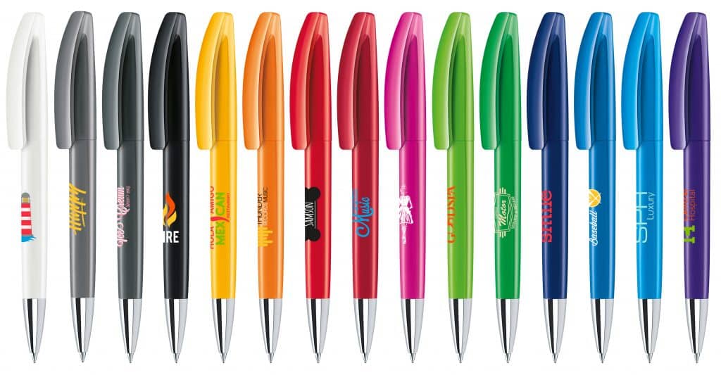 Senator Bridge Polished Plastic Ball Pen With Metal Tip