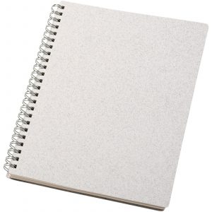 Bianco A5 size wire-o notebook Screenprint