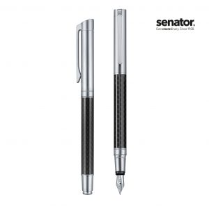 Senator Carbon Line Metal Fountain Pen
