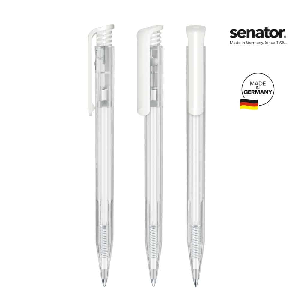 Senator Super Hit Clear Plastic Ball Pen