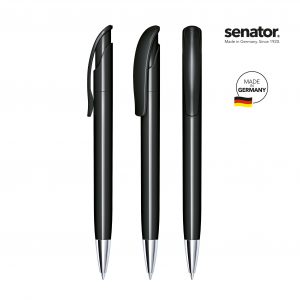Senator Challenger Polished Plastic Ball Pen With Metal Tip