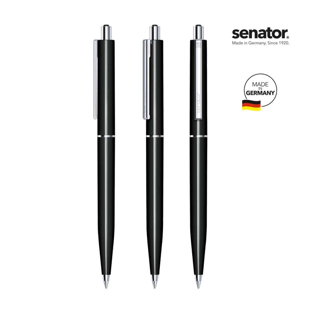 senator Point Polished Plastic Ballpen