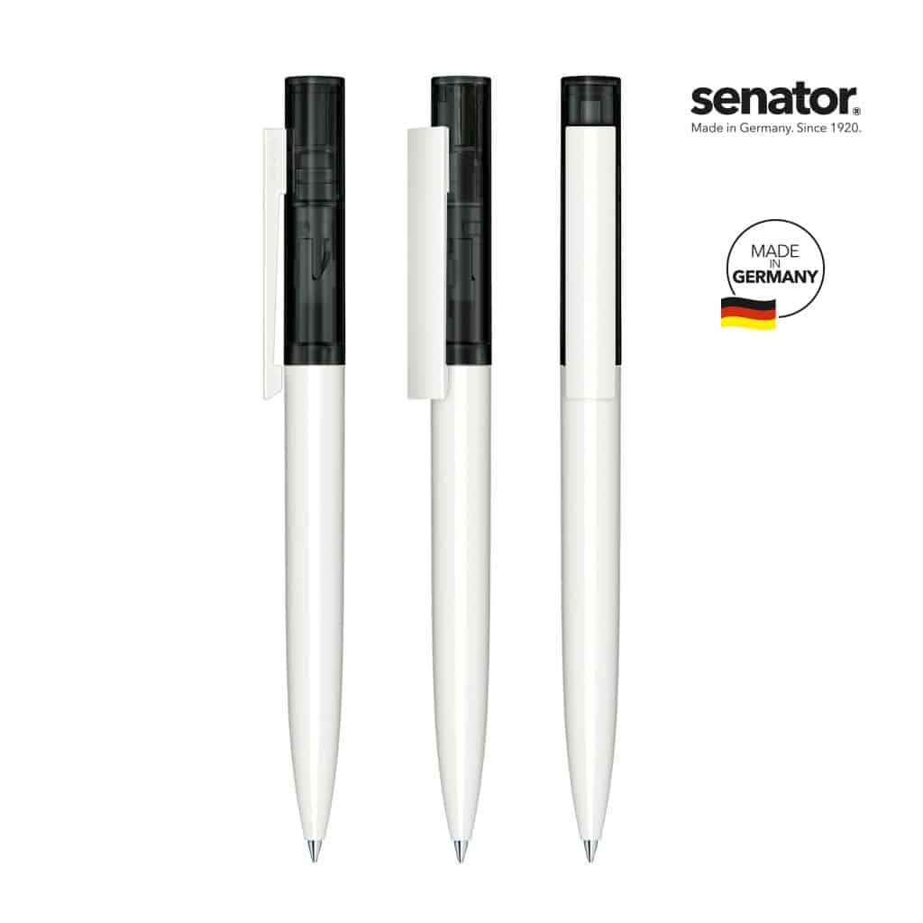 senator Headliner Clear Basic Plastic Ballpen