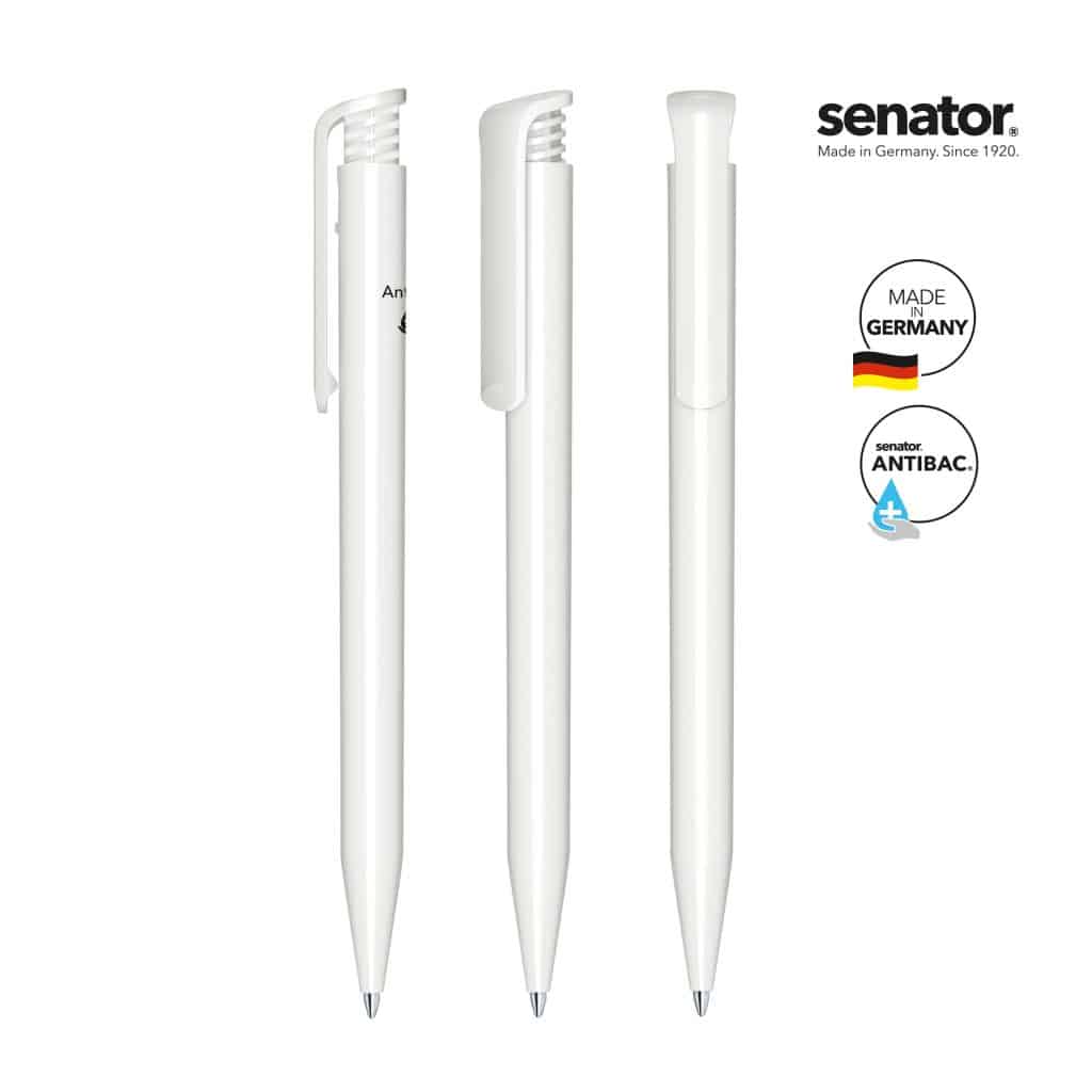 Senator Super Hit Polished Plastic Anti Bac Ballpen