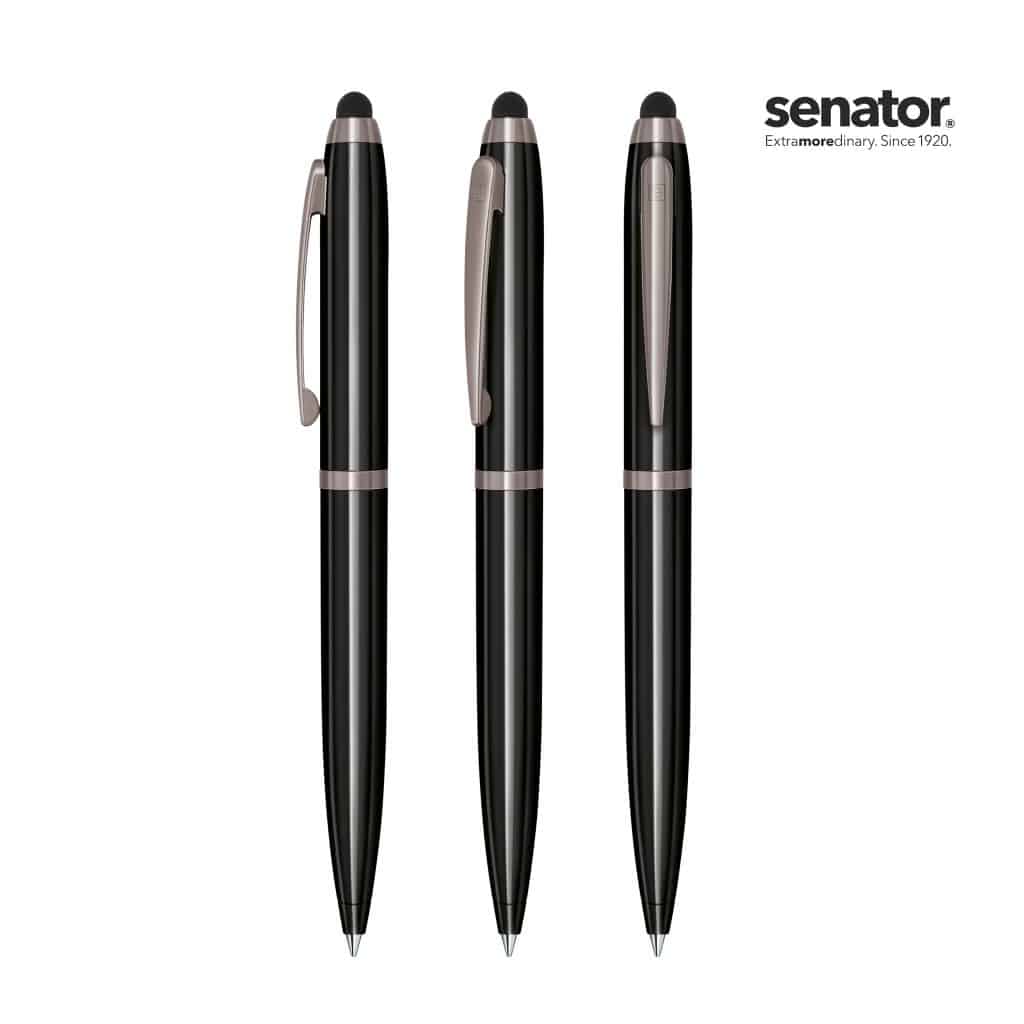 Senator Nautic Black Touchpad Ballpen