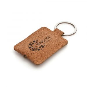 CORK KEYRING WITH TORCH