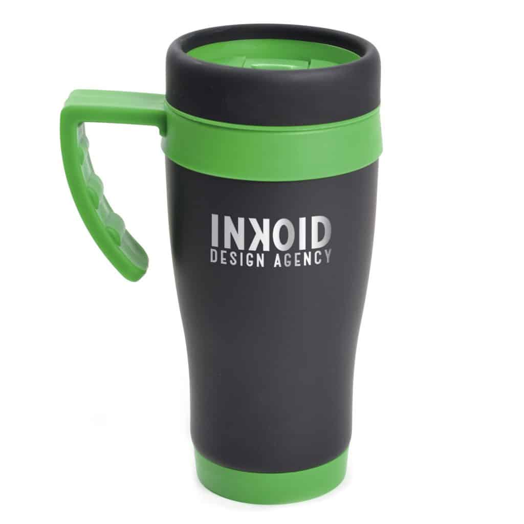 Oregon Black 400ml Travel Mug