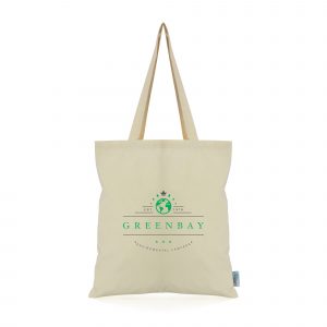 NATURAL 5OZ RECYCLED COTTON SHOPPER