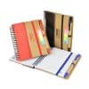 3-IN-1 NATURAL NOTEBOOK WITH RECYCLED PAPER