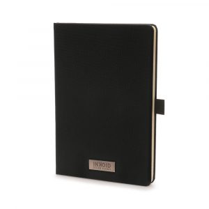 EVANS A5 RECYCELD PU WRAPPED NOTEBOOK
