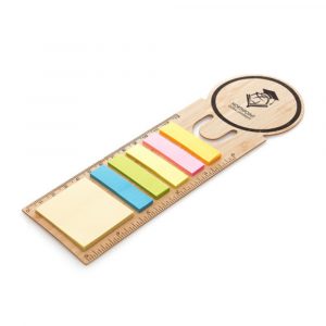 BAMBOO STICKY NOTE BOOKMARK