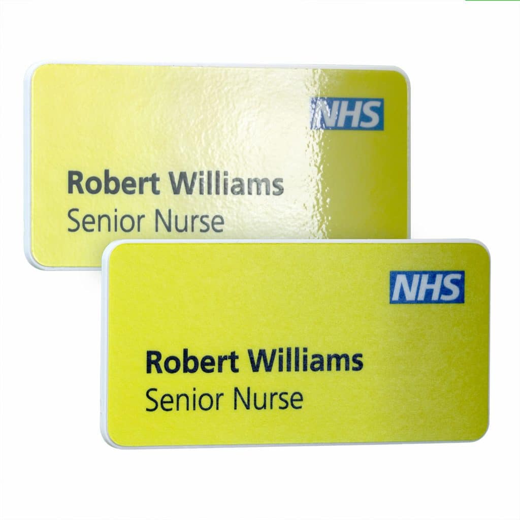 Eco + Antimicrobial Name Badge