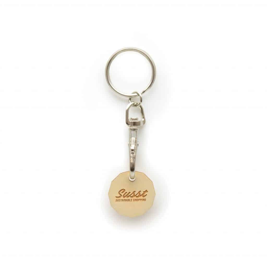 Wooden Trolley Coin