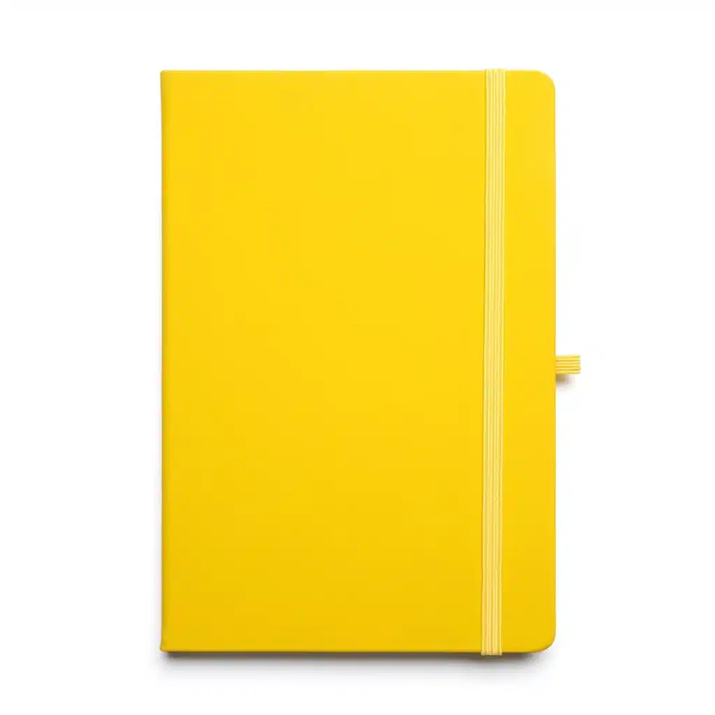 A5 Recycled Mole Notebook in Yellow