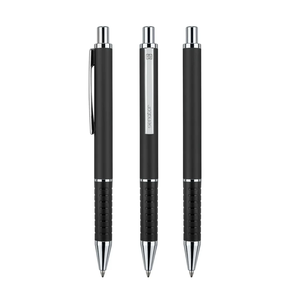 Senator Star Tec Alu Metal Ball Pen in Black