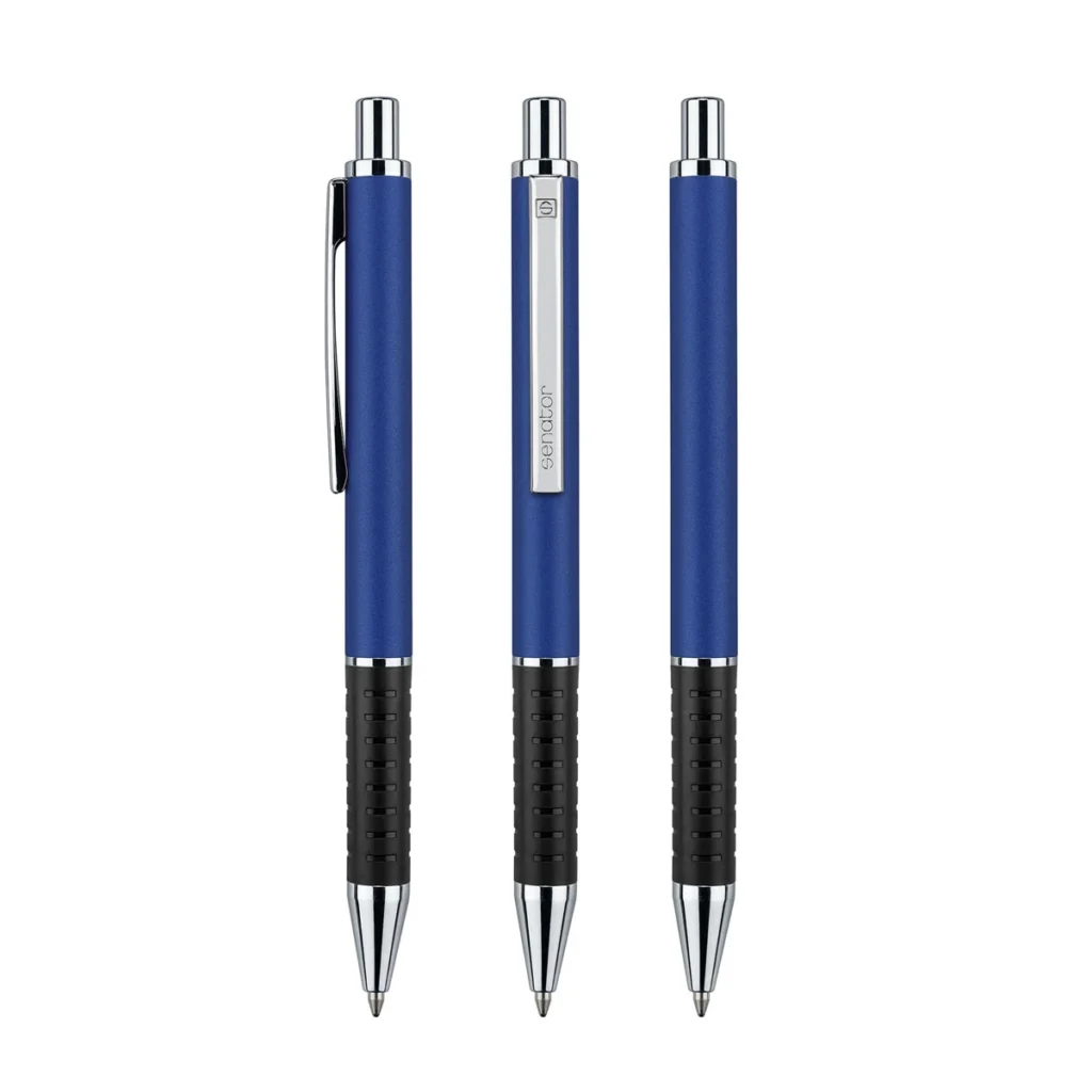 Senator Star Tec Alu Metal Ball Pen in Blue