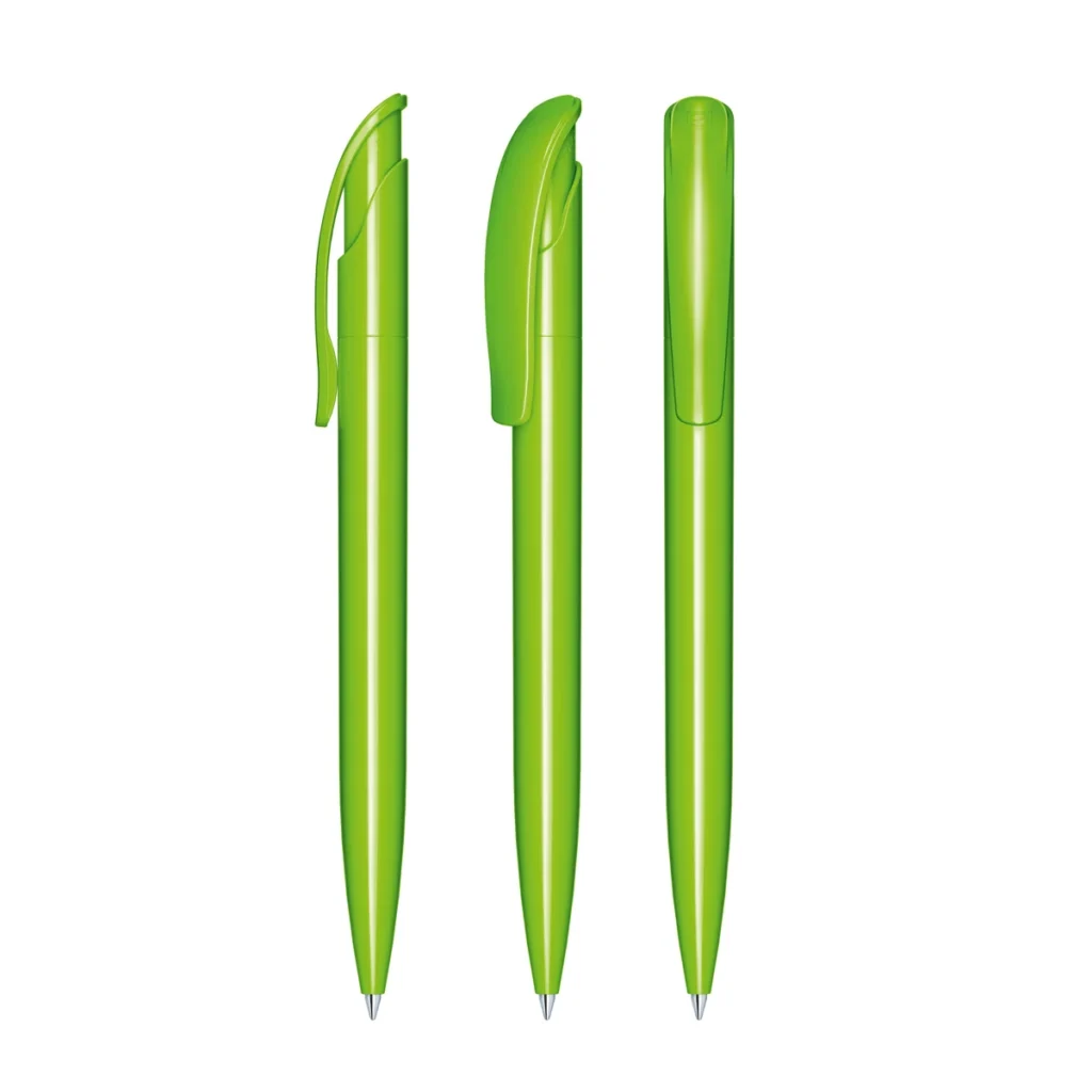 Senator Challenger Polished Plastic Ballpen in Light Green 376