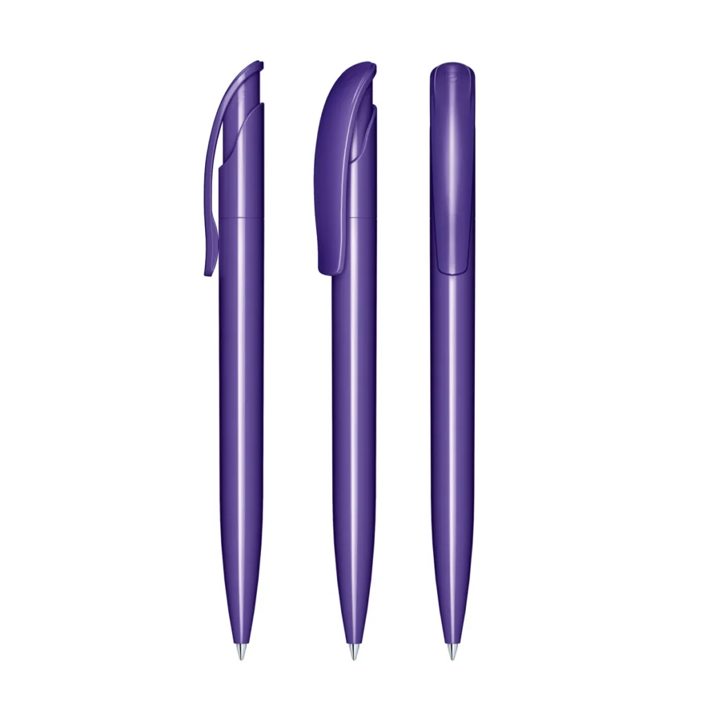 Senator Challenger Polished Plastic Ballpen in Purple 267