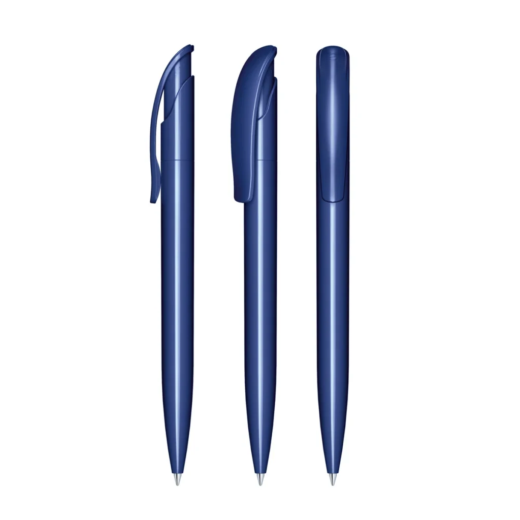 Senator Challenger Polished Plastic Ballpen in Dark Blue 2757