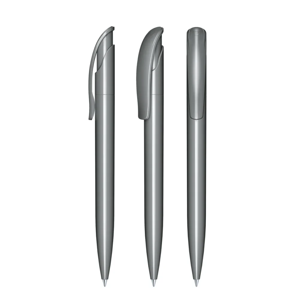 Senator Challenger Polished Plastic Ballpen in Cool Grey 9