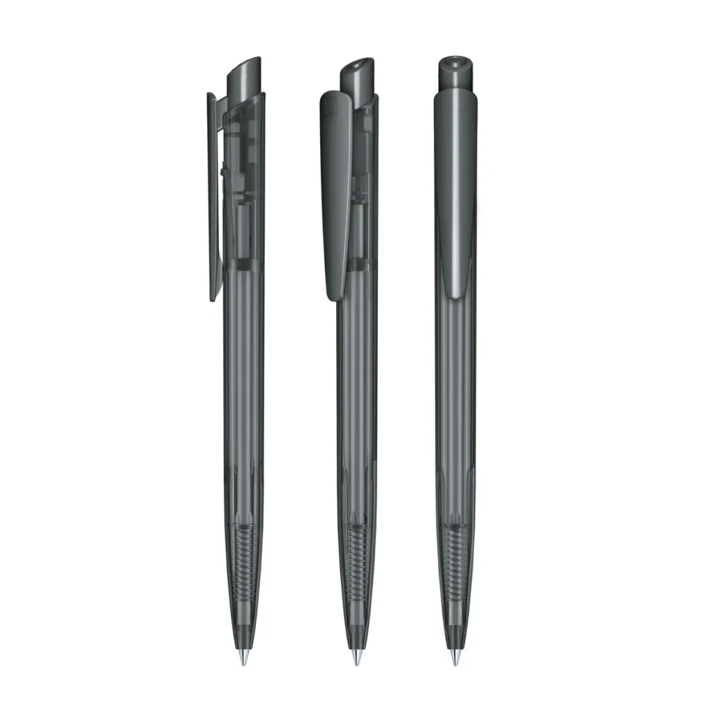 Senator Dart Clear Ballpen in Anthracite 445