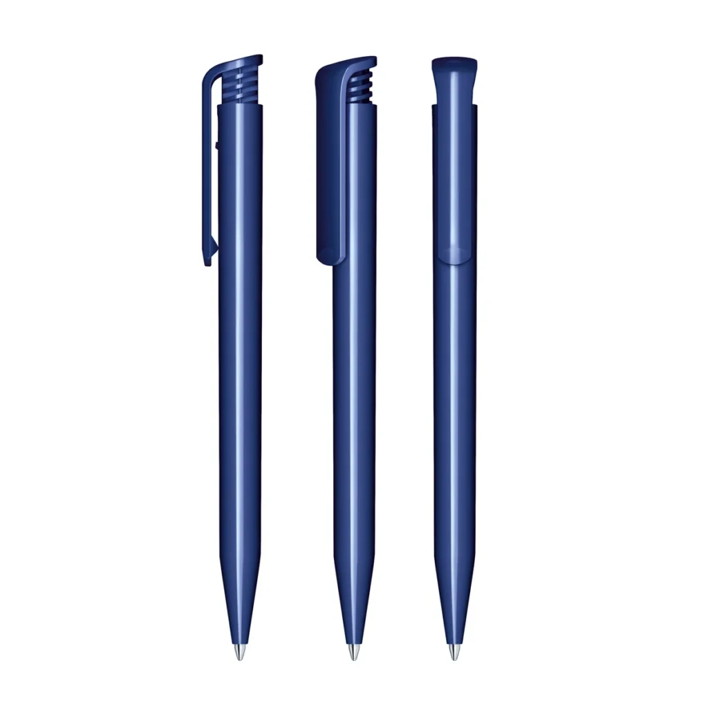 Senator Super Hit Polished Plastic Ballpen in Dark Blue 2757