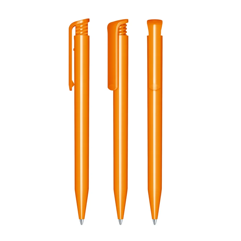 Senator Super Hit Polished Plastic Ballpen in Orange 151