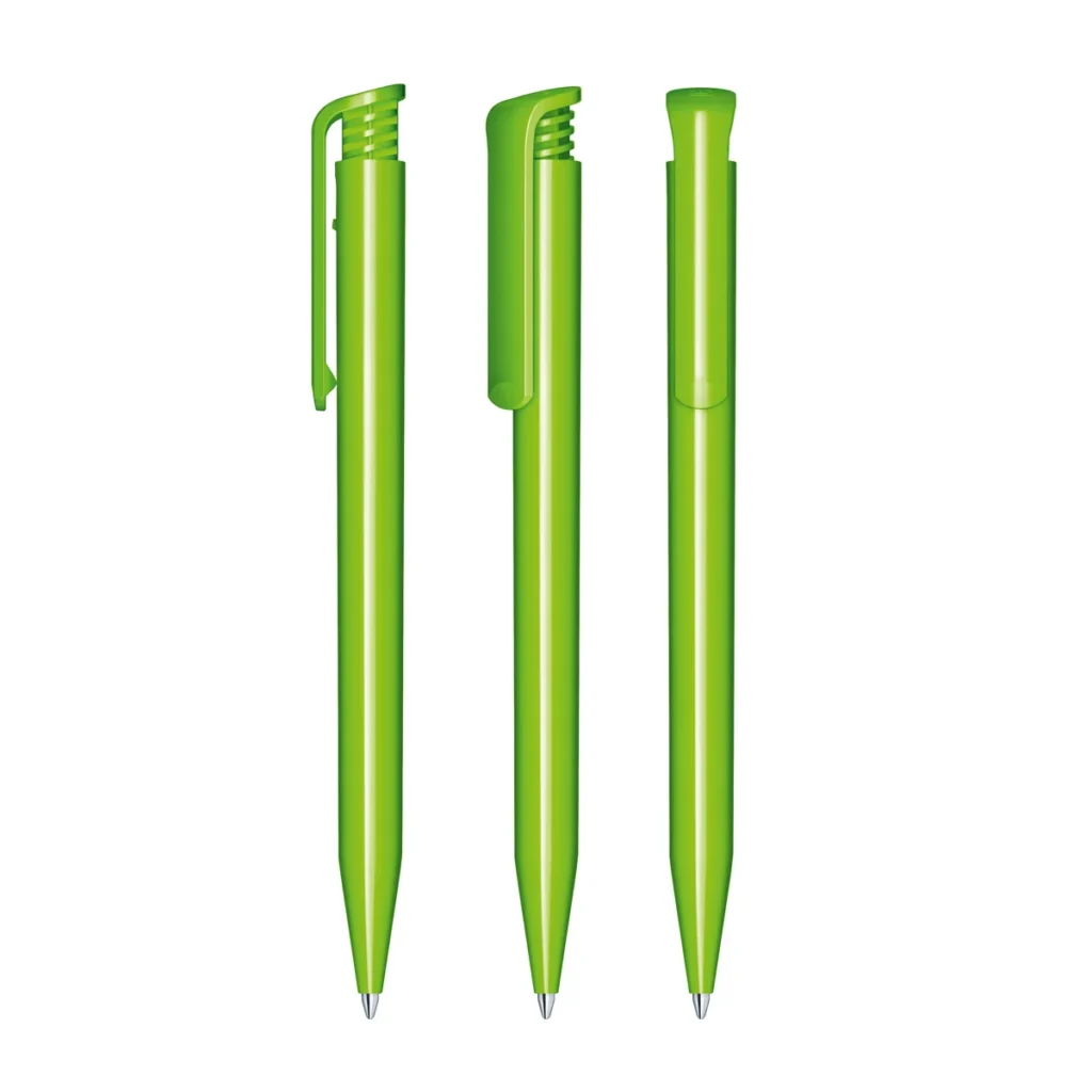 Senator Super Hit Polished Plastic Ballpen in Light Green 376
