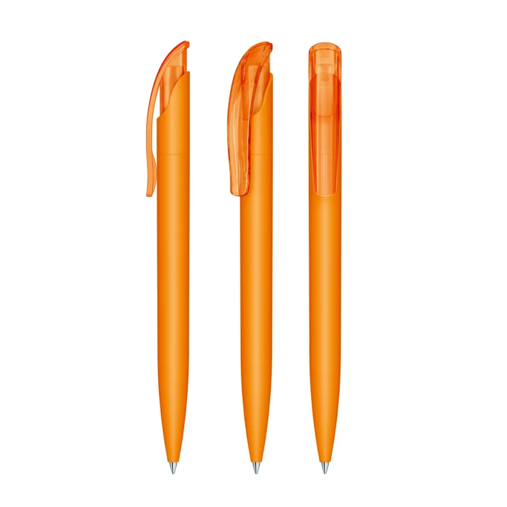 Senator Challenger Soft Touch Ballpen in Orange 151