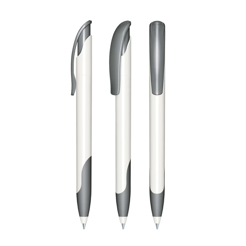 Senator Challenger Basic Plastic Ballpen with Soft Grip in Cool Grey 9