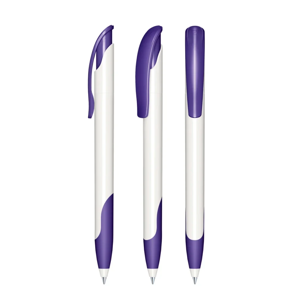 Senator Challenger Basic Plastic Ballpen with Soft Grip in Purple 267