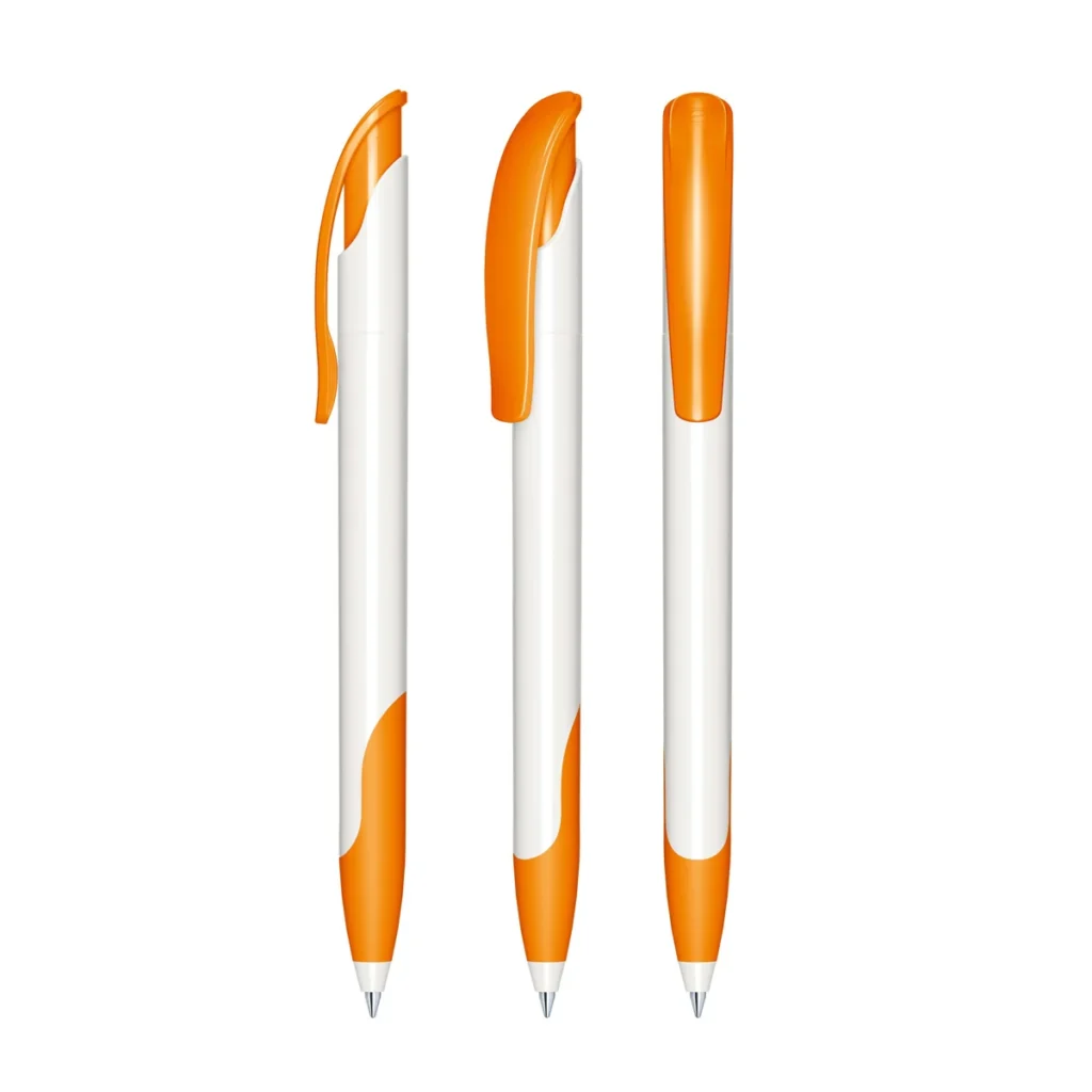 Senator Challenger Basic Plastic Ballpen with Soft Grip in Orange 151