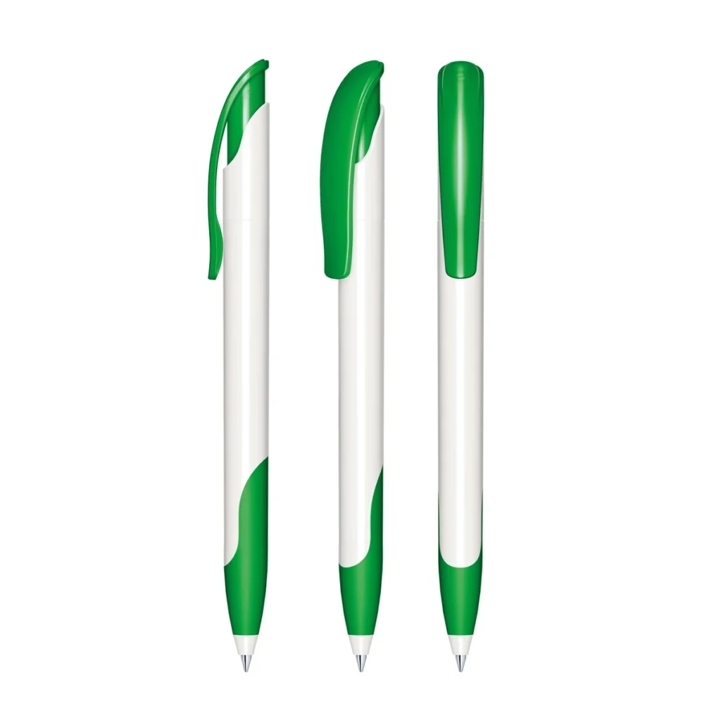 Senator Challenger Basic Plastic Ballpen with Soft Grip in Vivid Green 347