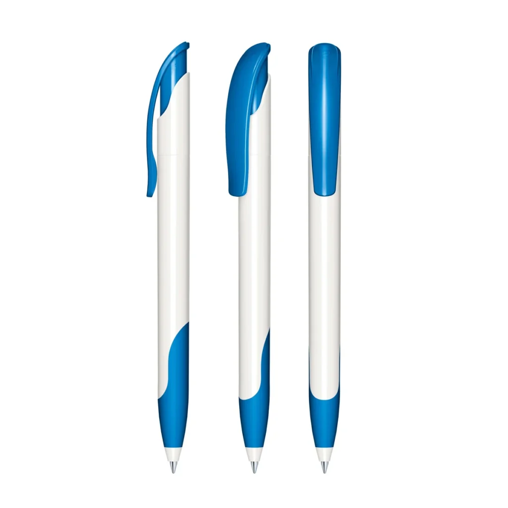Senator Challenger Basic Plastic Ballpen with Soft Grip in Full Blue 2935