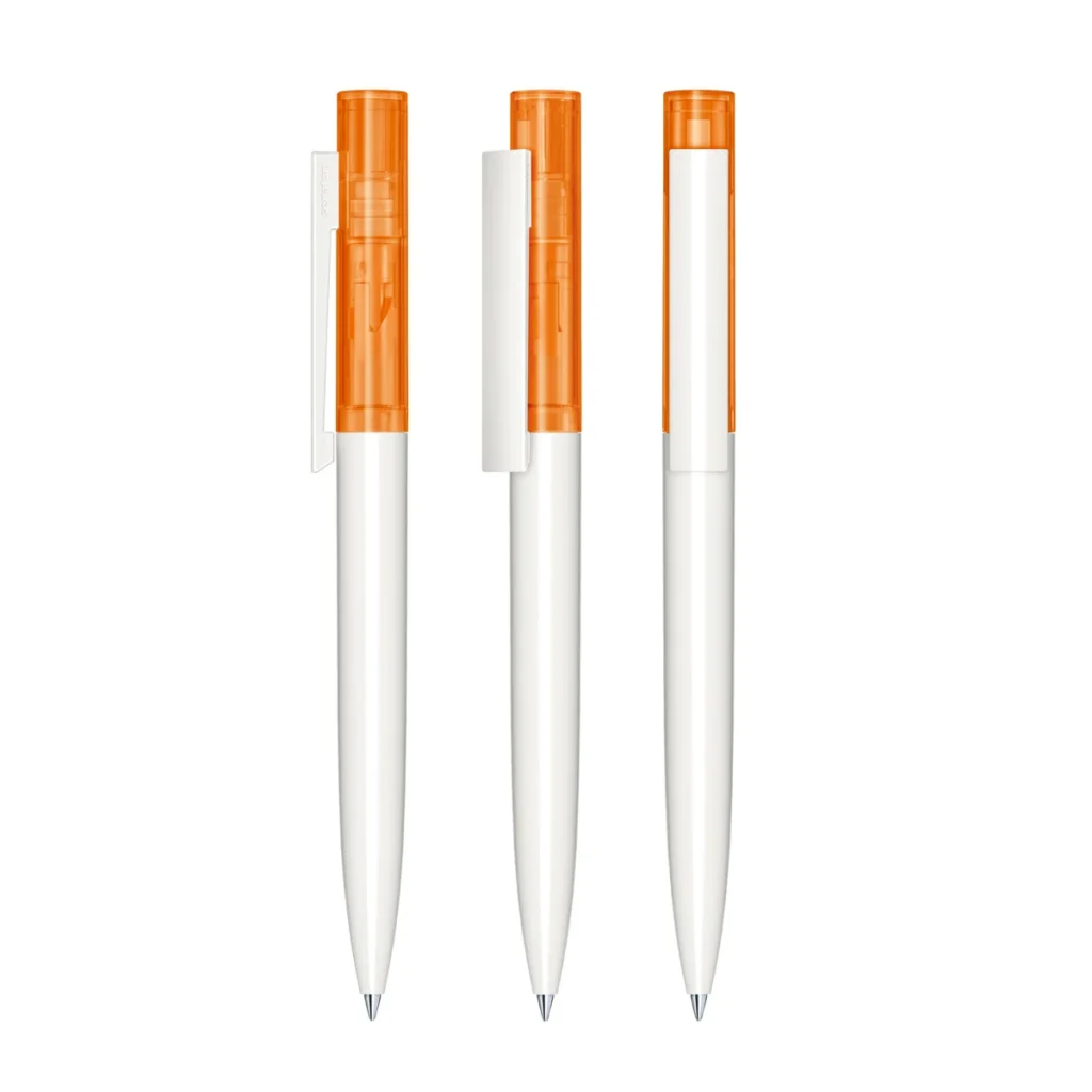 senator Headliner Clear Basic Plastic Ballpen in Orange 151