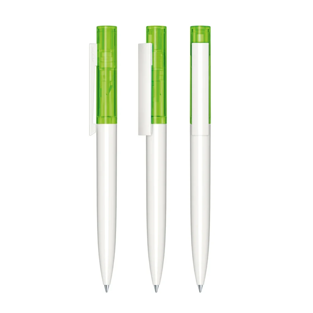 senator Headliner Clear Basic Plastic Ballpen in Light Green 376