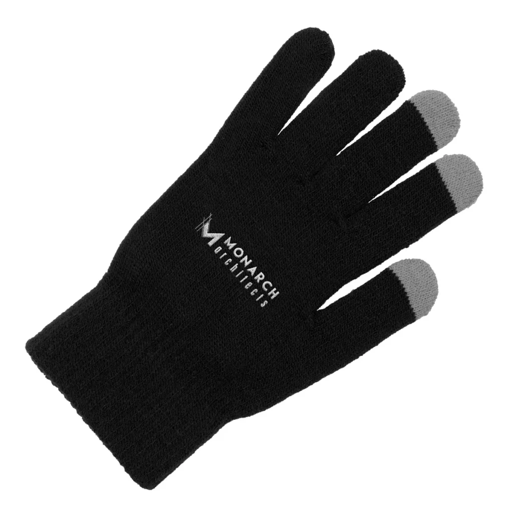 Smart Gloves in Light Grey