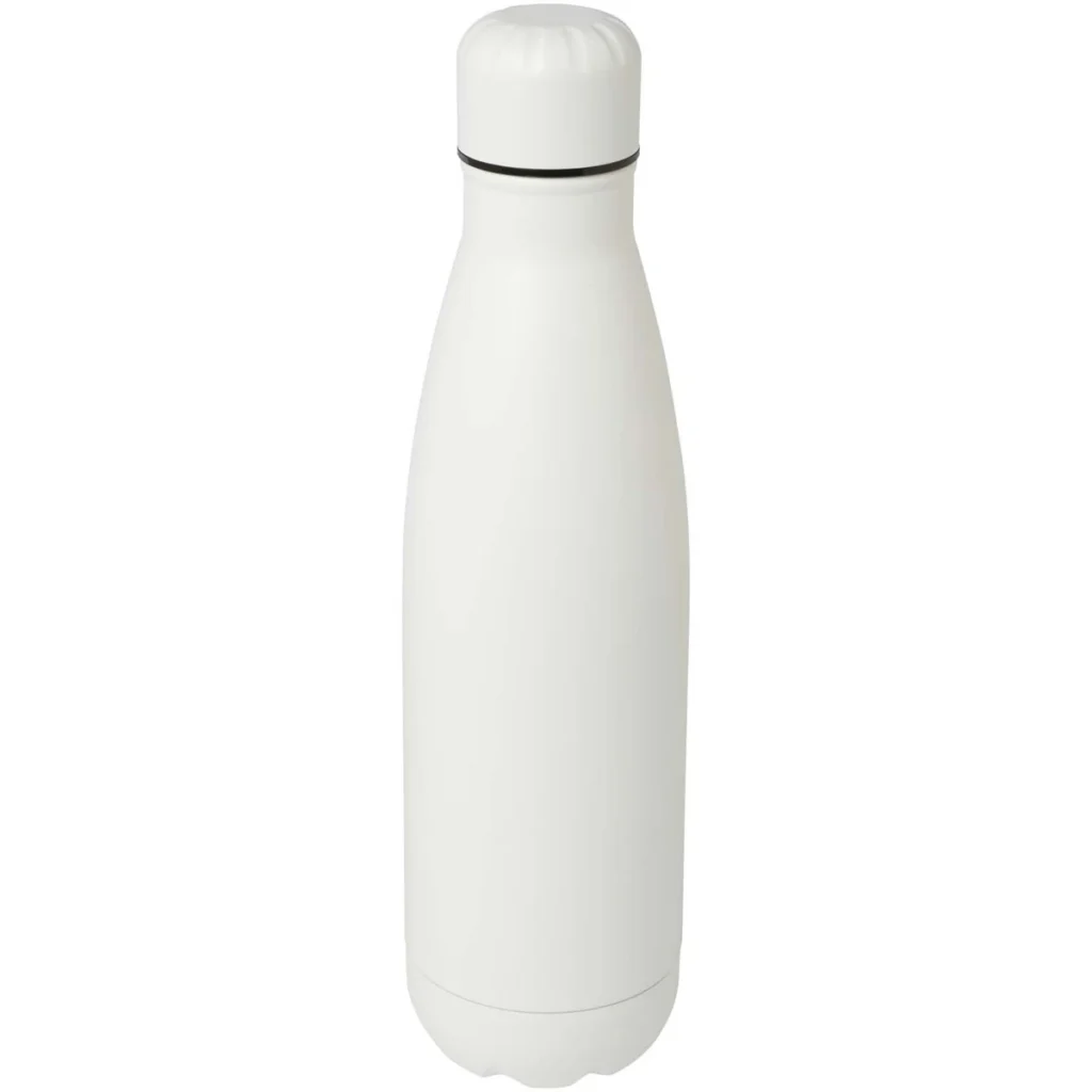 Cove 500 ml vacuum insulated stainless steel bottle in White