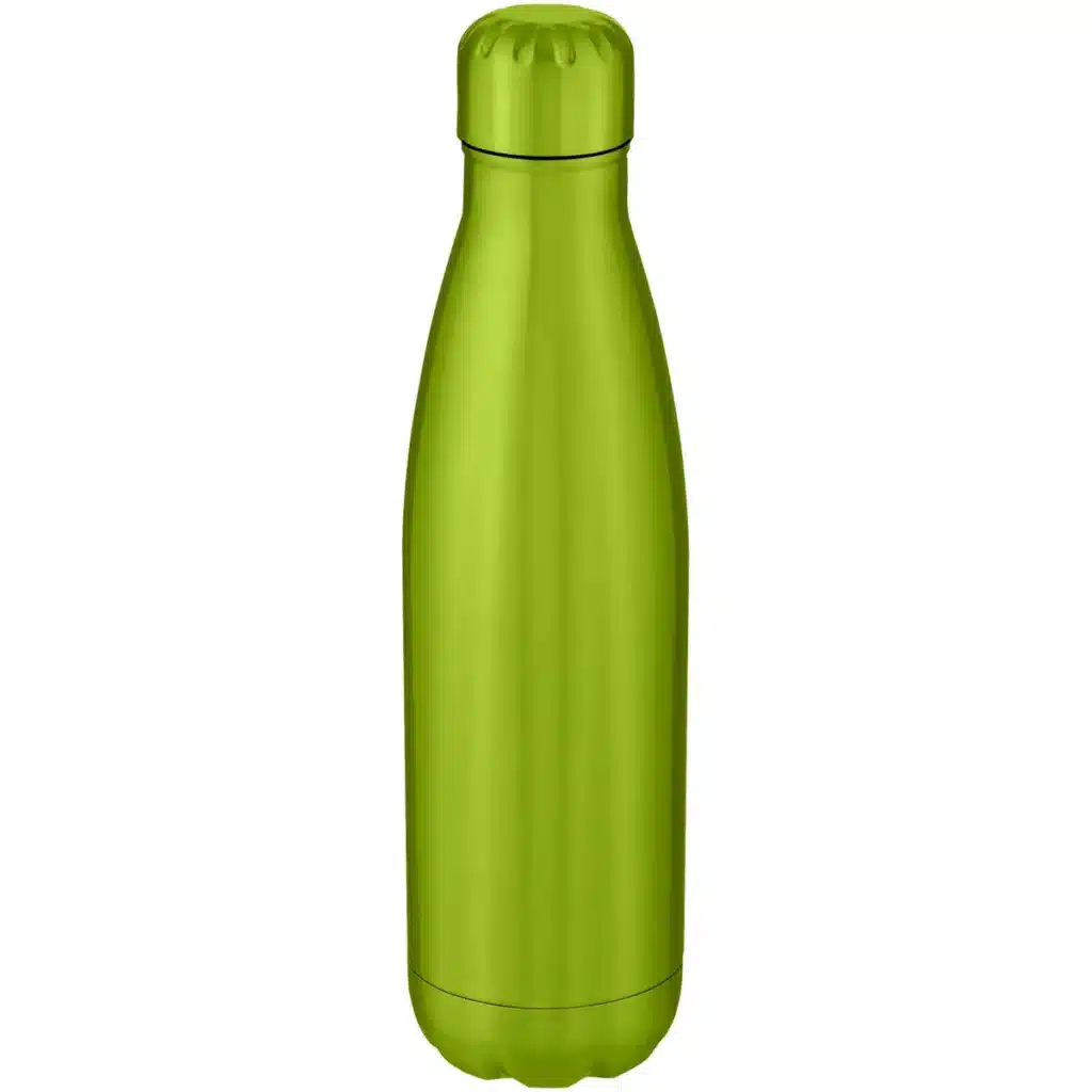 Cove 500 ml vacuum insulated stainless steel bottle in Lime green