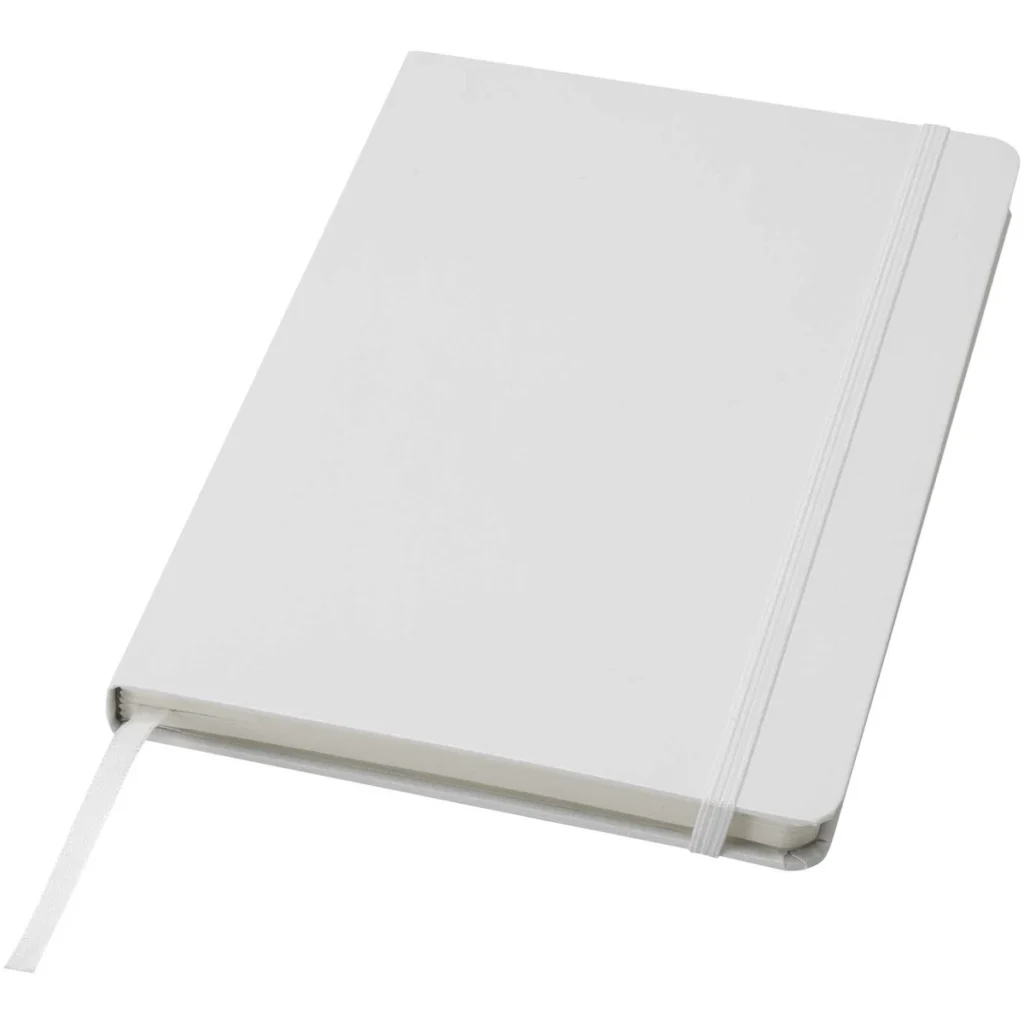 Classic A5 hard cover notebook in White