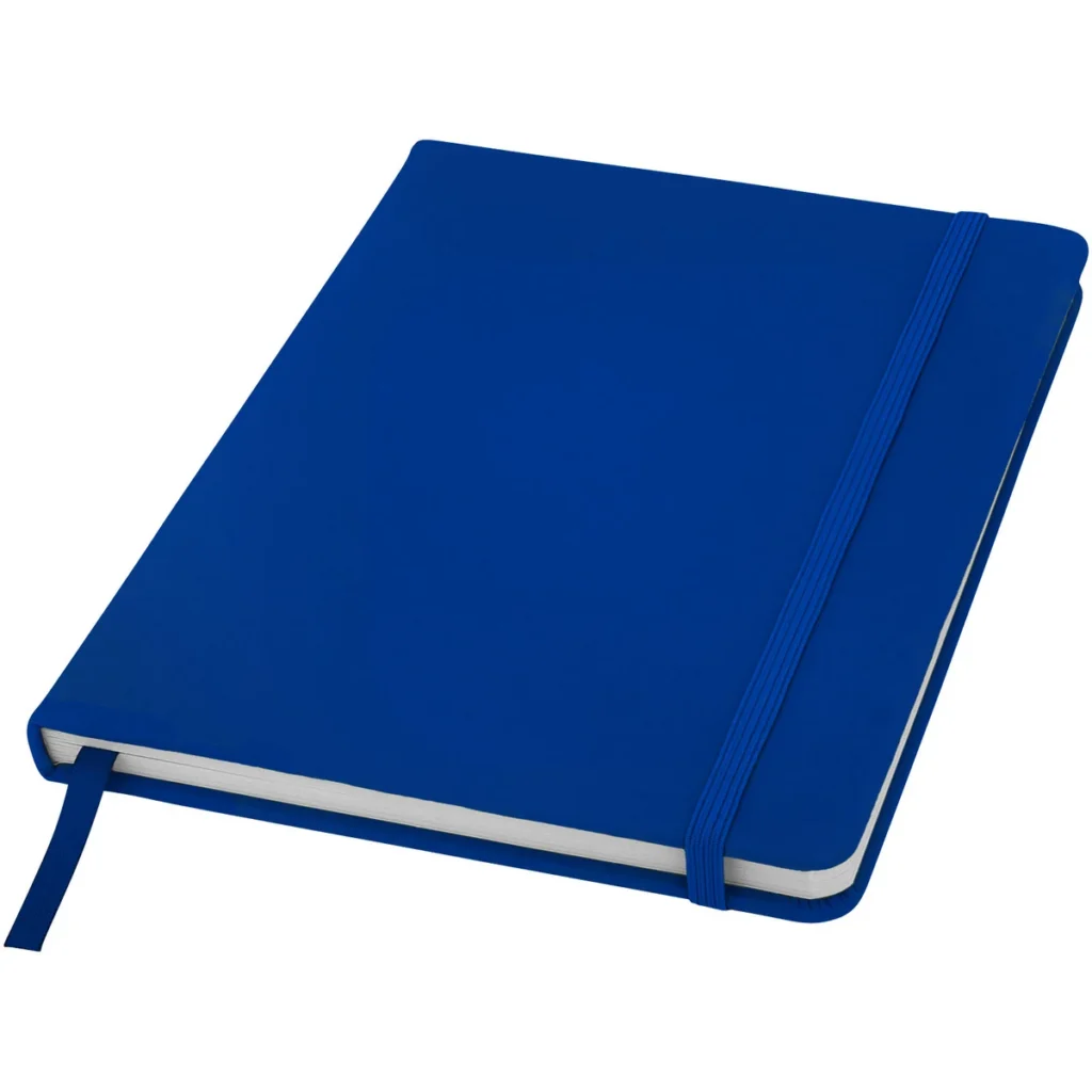 Spectrum A5 hard cover notebook in Royal blue