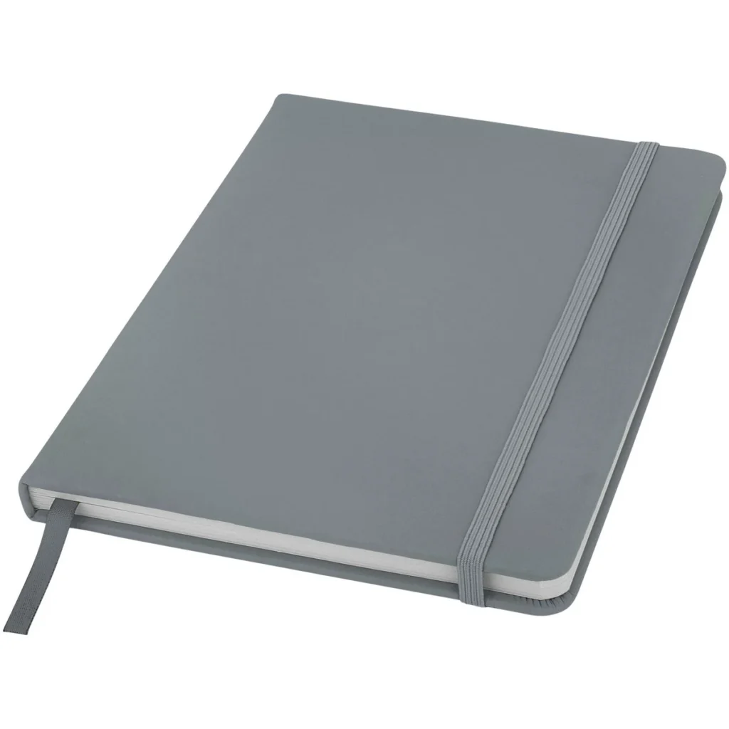 Spectrum A5 hard cover notebook in Grey