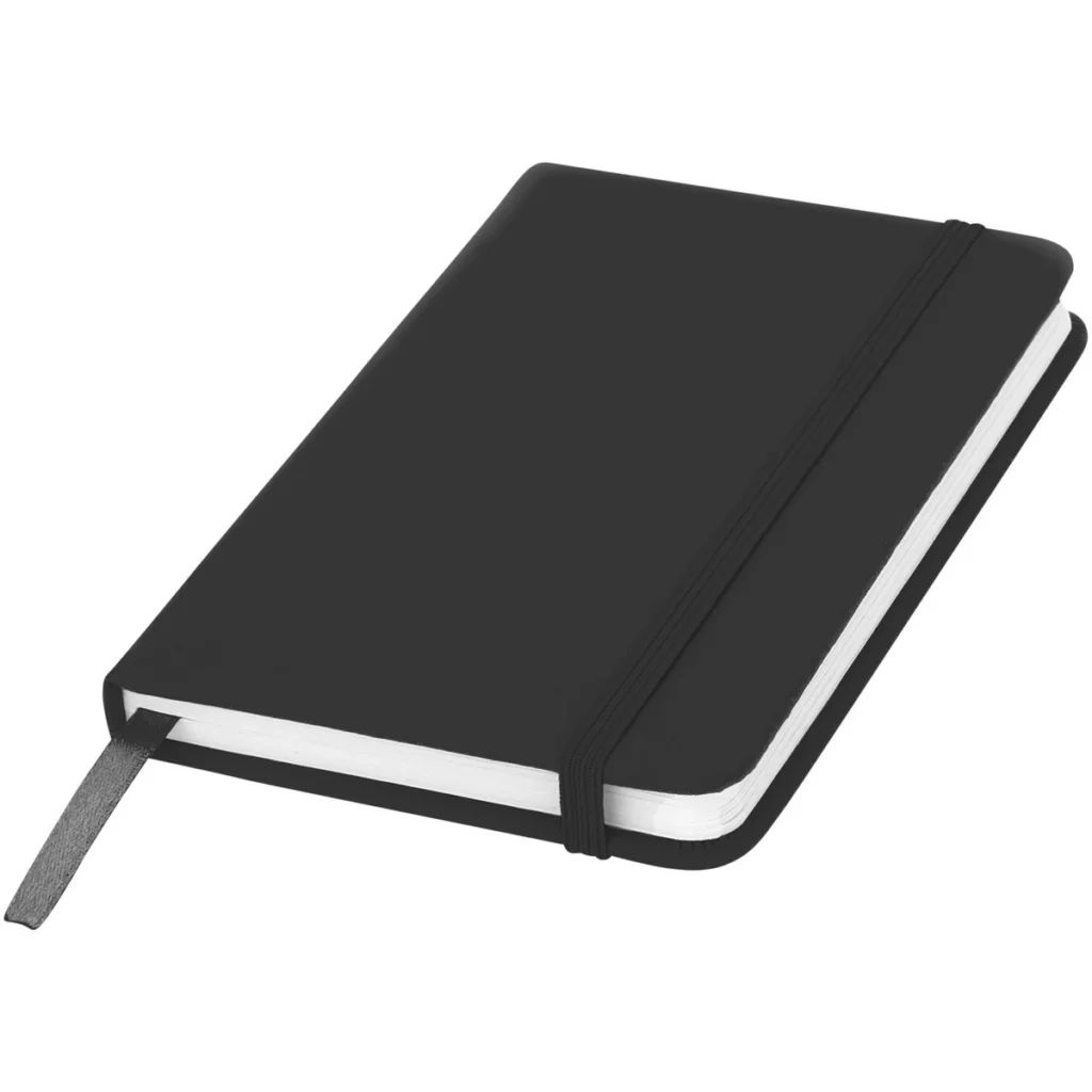 Spectrum A6 hard cover notebook in Black