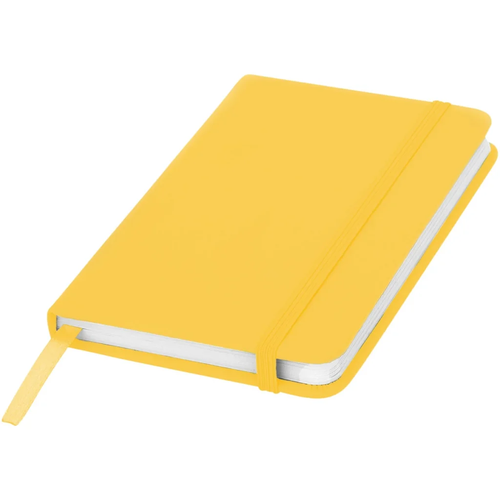 Spectrum A6 hard cover notebook in Yellow