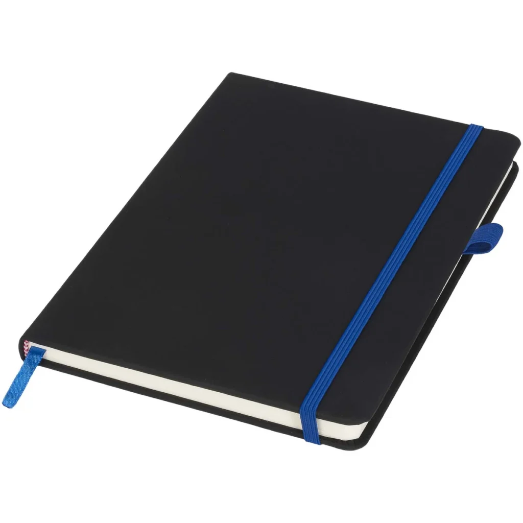 Noir medium notebook in Black, Blue