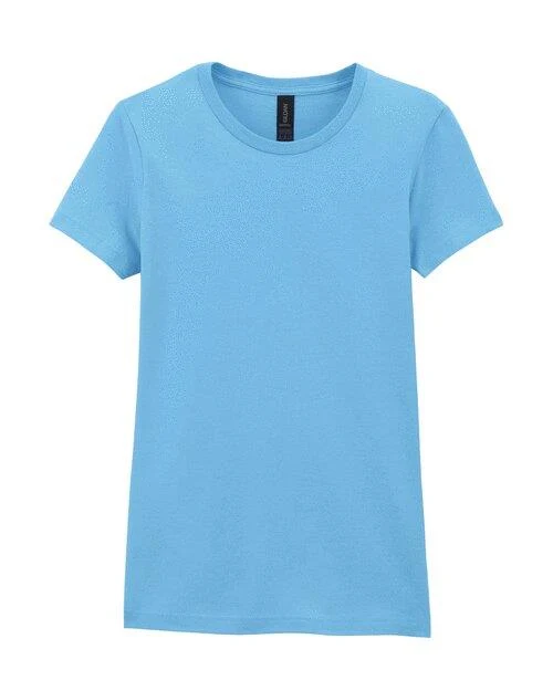 Gildan Softstyle™ Ringspun T-Shirt (Women's) in Sky Blue