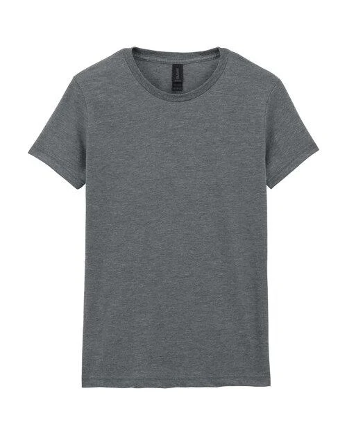 Gildan Softstyle™ Ringspun T-Shirt (Women's) in Graphite Heather