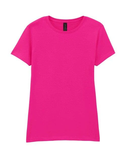Gildan Softstyle™ Ringspun T-Shirt (Women's) in Heliconia